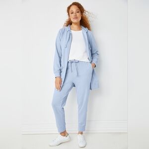 Light Blue Hoodie and Jogger Set